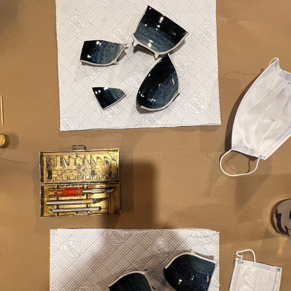 Kintsugi Pottery Class for Beginners review by Dana Shockman - London