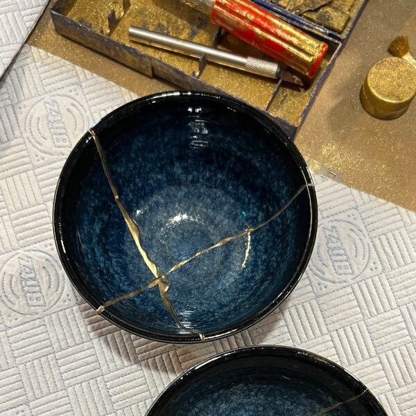 Kintsugi Pottery Class for Beginners review by Dana Shockman - London