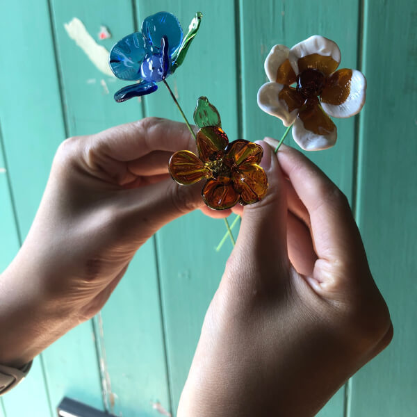 Lampwork Glass Jewellery Workshop review by Georgina Forwood - London