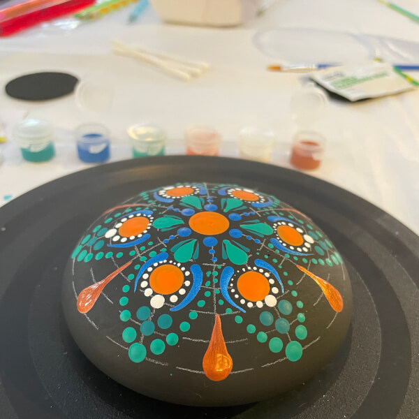Mandala Dot Art Workshop review by Louise Pearce - Bristol
