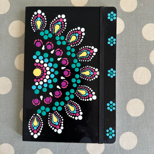 Mandala Dot Art Workshop review by Helen Rowe - Taunton