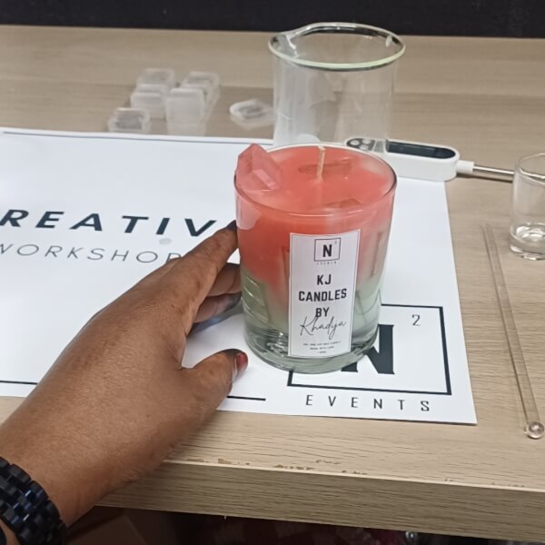 Matcha-Inspired Candle Making Workshop review by Khadija Mohamud Malin - London