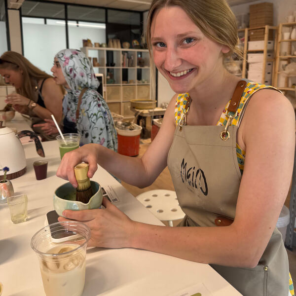 Matcha Tasting Experience and Matcha Bowl Pottery Class review by Jena Sellers - London