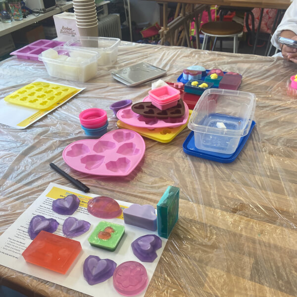 Melt and Pour Soap Making Class review by Georgia Hodgson - Glasgow
