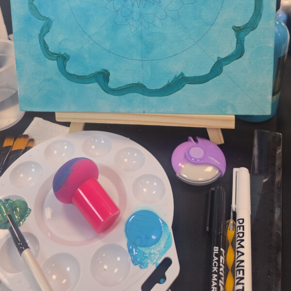 Mindful Mandala Art Workshop review by Nyeema - Birmingham