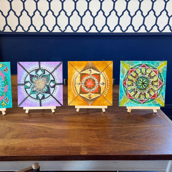 Mindful Mandala Art Workshop for Inner Calm review by Kiran Masaun - Birmingham