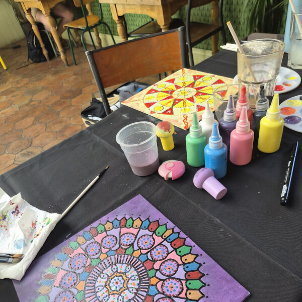 Mindful Mandala Art Workshop for Inner Calm review by Katherine Draper - Birmingham