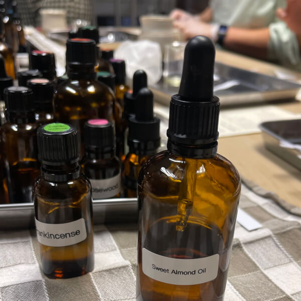 Natural Perfume Making Class review by Afonso Nunes - Manchester