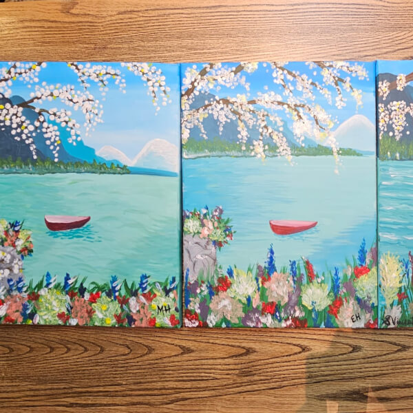 Paint and Sip Class - Bicester review by Sam - Oxford