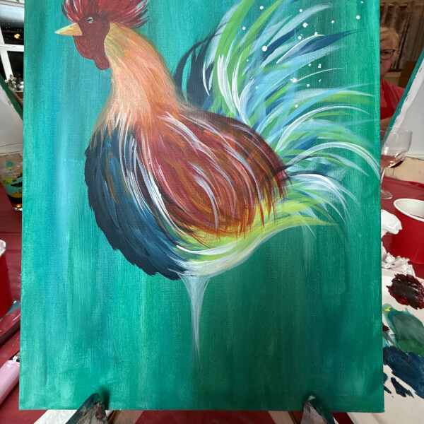 Paint and Sip Class - Bristol review by Cleeve Taylor - Bristol
