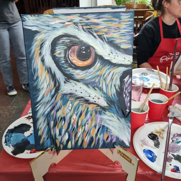 Paint and Sip Class - Bristol review by Natalie Hardwell - Bristol
