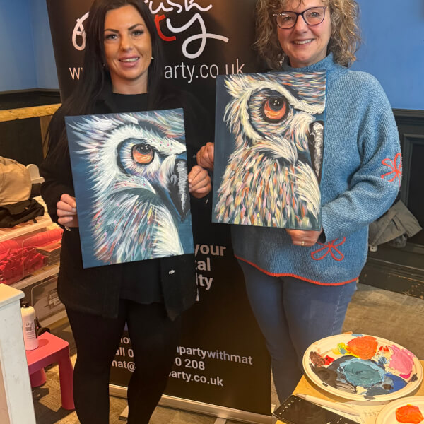Paint and Sip Class - Bristol review by Cleeve Taylor - Bristol
