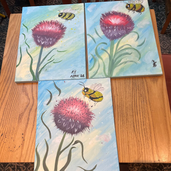 Paint and Sip Class - Bristol review by Jackie Smith - Bristol