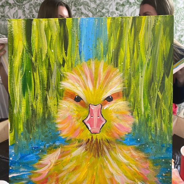 Paint and Sip Class - Brush Party - Iffley, Oxford review by Amy - Oxford