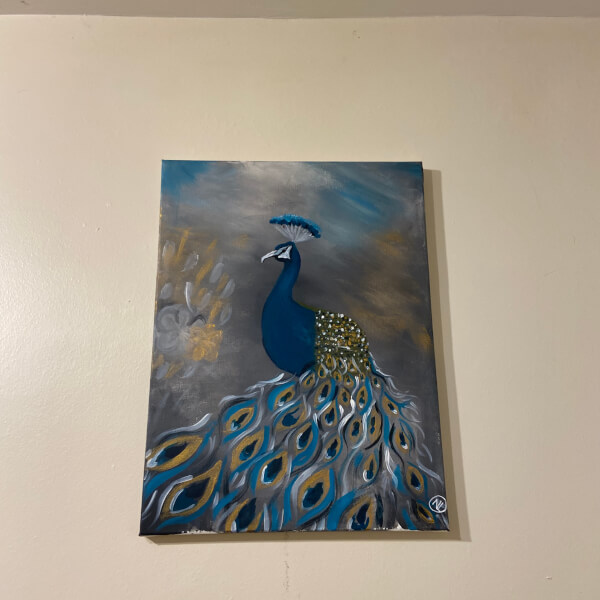 Paint and Sip Class - Brush Party with Rachael - Wallingford review by Nadya Lennartsson - Oxford