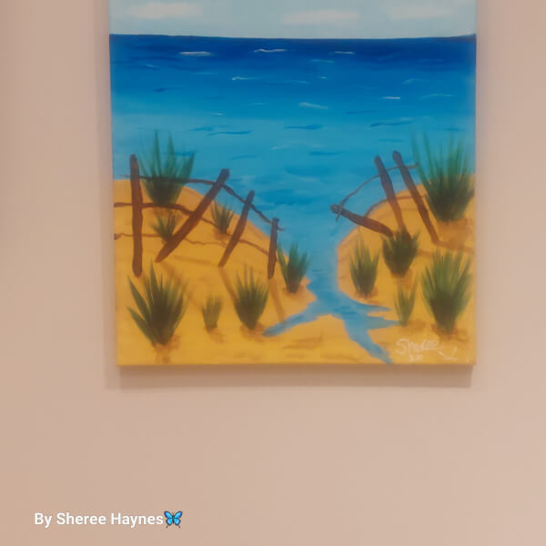 Paint and Sip Class - Brush Party with Rachael - Wantage review by Sheree Haynes - Oxford