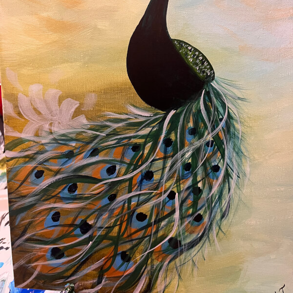 Paint and Sip Class - Camberley review by Louisa - Guildford