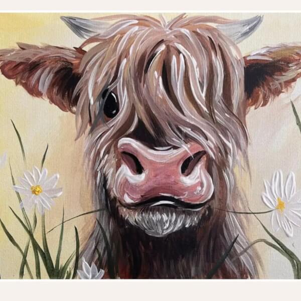 Paint and Sip Class - Caversham review by Pauline Sims - Reading