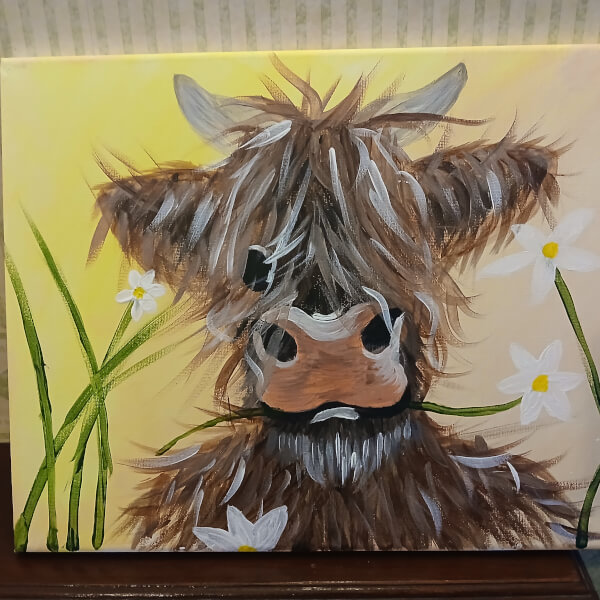 Paint and Sip Class - Central Watford review by Lynne Driver - Watford