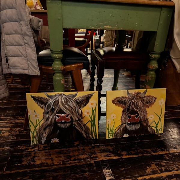 Paint and Sip Class - Central Watford review by Jenny Stratford - Watford