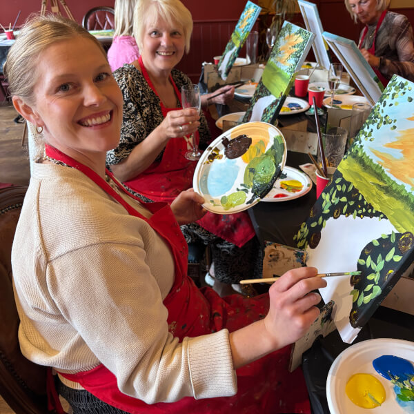 Paint and Sip Class - Chertsey review by Charlotte - London