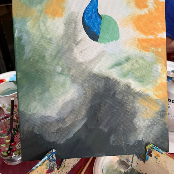 Paint and Sip Class - Chorleywood review by Hannah Stephenson - Bristol