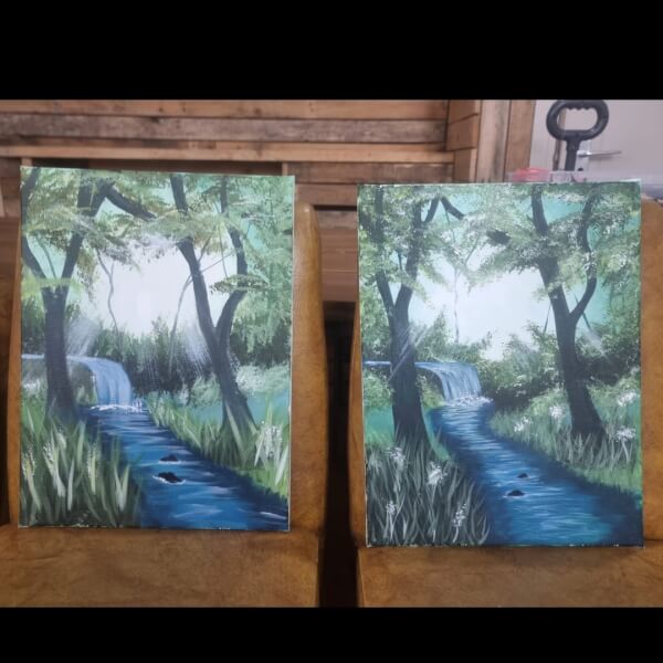 Paint and Sip Class - Dronfield review by Lucy - Sheffield