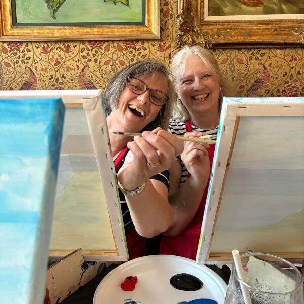 Paint and Sip Class - Egham review by Marion Adams - London
