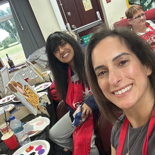 Paint and Sip Class - Eton Wick review by Neval Osman - Slough