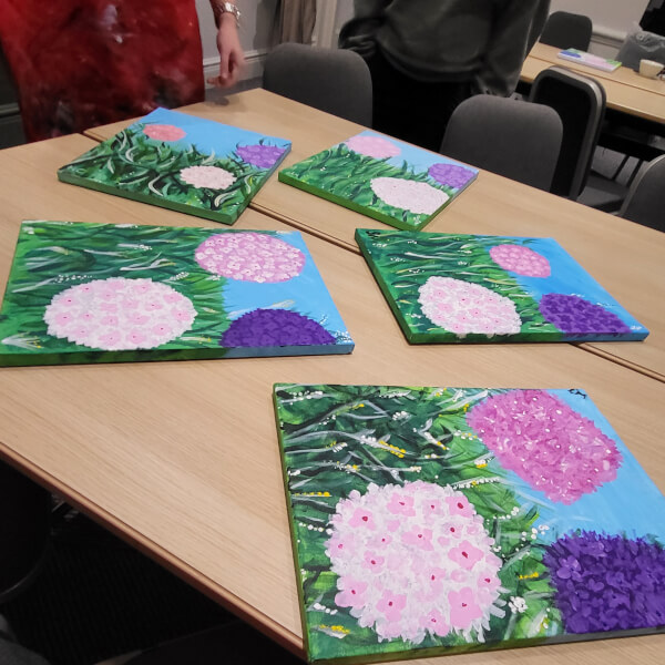 Paint and Sip Class - Farnham review by Emma Lyle - Guildford