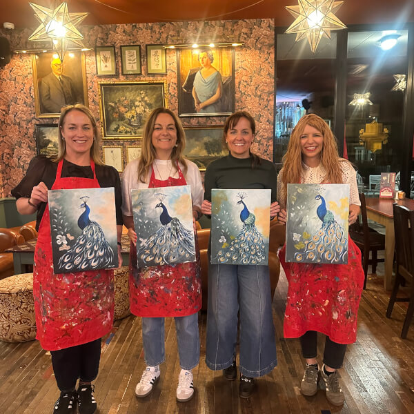 Paint and Sip Class - Hertford review by Chloe Merrick - Stevenage