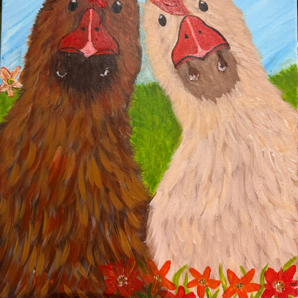 Paint and Sip Class - Holiday Inn Farnborough review by Mary Gillespie - Guildford