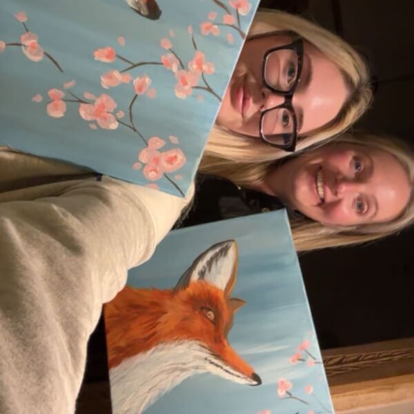 Paint and Sip Class - Hope Valley review by Laura Mannion - Sheffield