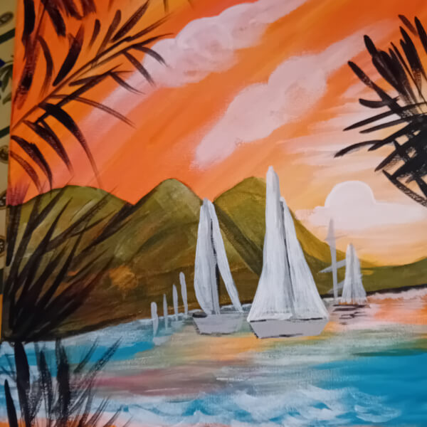 Paint and Sip Class - Leighton Buzzard review by Sarah - Luton
