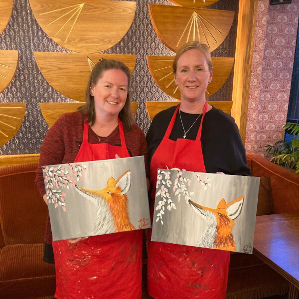 Paint and Sip Class - Milton Keynes review by Jessica Levett - Milton Keynes