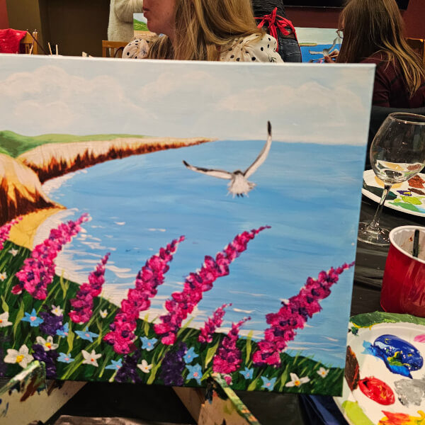 Paint and Sip Class - Mytchett, Camberley review by Phillipio - Guildford