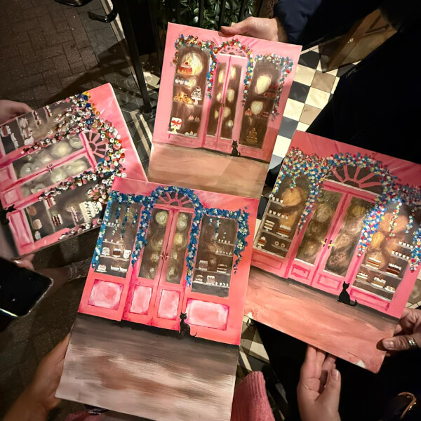 Paint and Sip Class - Radlett review by Joy - Watford