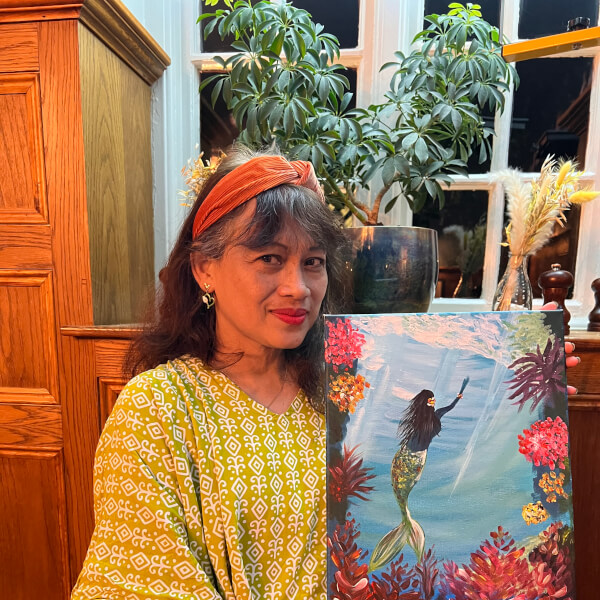 Paint and Sip Class - Radlett review by Alexandra - Watford