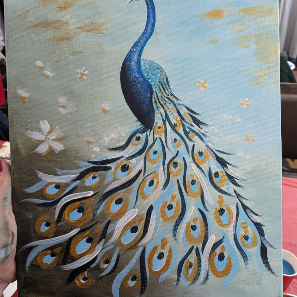 Paint and Sip Class - Rotherham review by Lauren Abbott - Sheffield