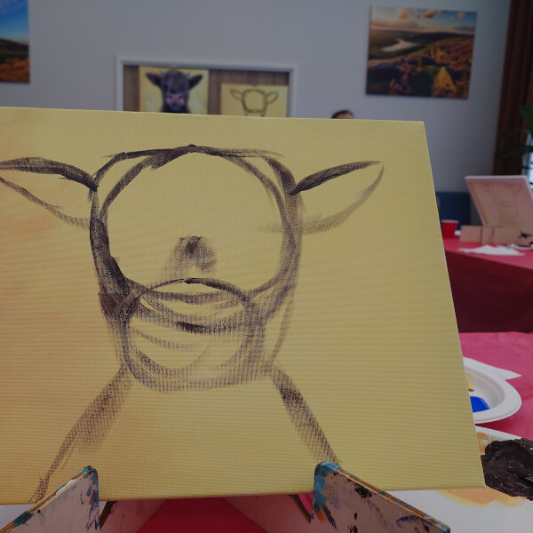 Paint and Sip Class - Rotherham review by Allie Lamb - Sheffield