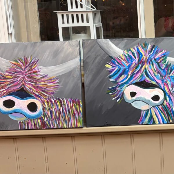 Paint and Sip Class - Sandhurst review by Andy Garden - Guildford