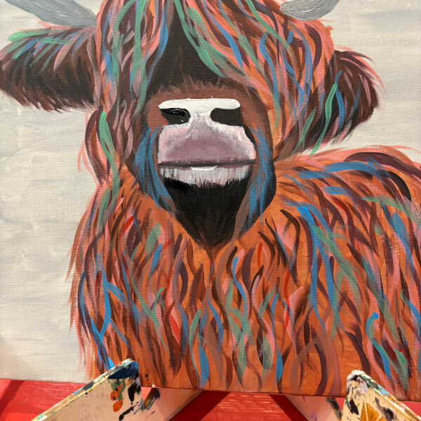 Paint and Sip Class - Sheffield review by Caroline Mullins - Sheffield