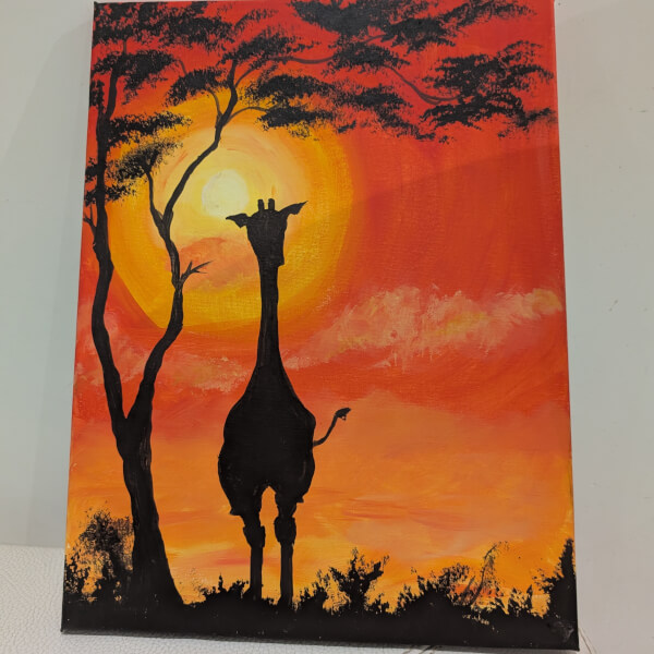 Paint and Sip Class - St Albans review by Sara - St. Albans