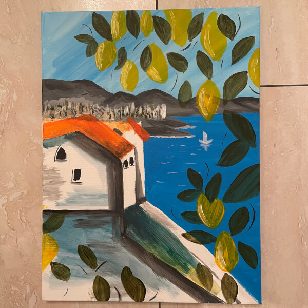 Paint and Sip Class - Stevenage review by Miss Claudia D Francois - Stevenage