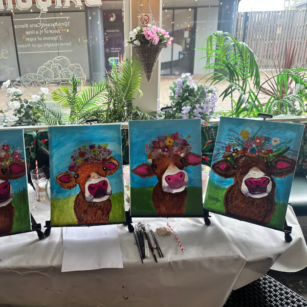 Paint and Sip Class - the Hungry Brush, Milton Keynes review by Nicolette - Milton Keynes