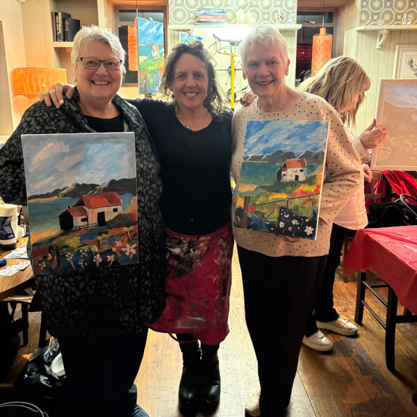 Paint and Sip Class - Watford review by Paula Magee - Watford