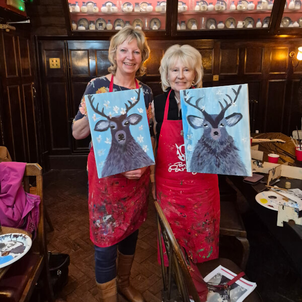 Paint and Sip Class - West Midlands review by Debbie Ford - Birmingham