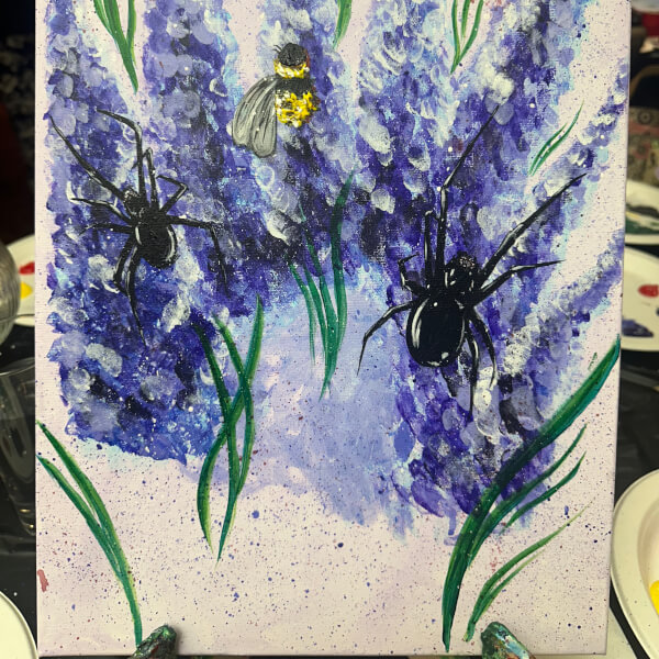 Paint and Sip Class - Woking review by Anya Ghosh - Guildford