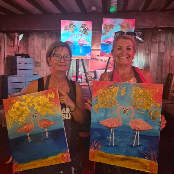 Paint and Sip Party review by Wendy - Chester
