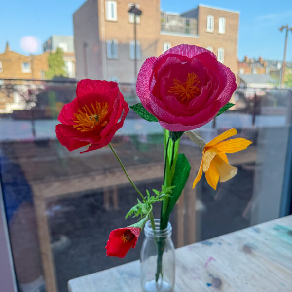 Paper Flower Making Workshop review by Daniel Thomas - London